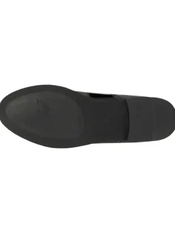 Leder-Schnürschuhe in Schwarz><noscript><img width=