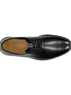 Wojas Schnürschuhe^Leder-Schnürschuhe in Schwarz
