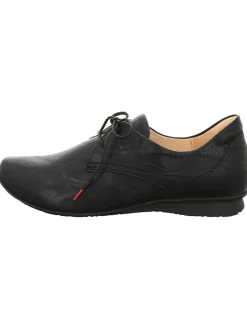 Think! Schnürschuhe^Leder-Schnürschuhe in Schwarz