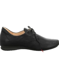 Think! Schnürschuhe^Leder-Schnürschuhe in Schwarz