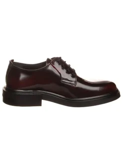 Calvin Klein Schnürschuhe^Leder-Schnürschuhe in Schwarz