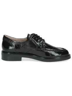 Caprice Schnürschuhe^Leder-Schnürschuhe in Schwarz