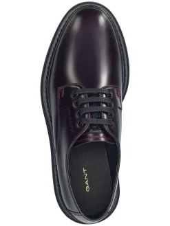 Leder-Schnürschuhe 