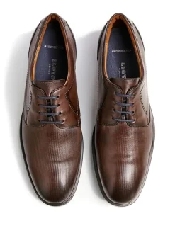 Leder-Schnürschuhe 