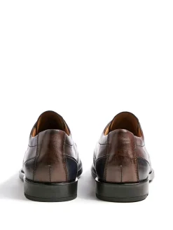 Leder-Schnürschuhe 