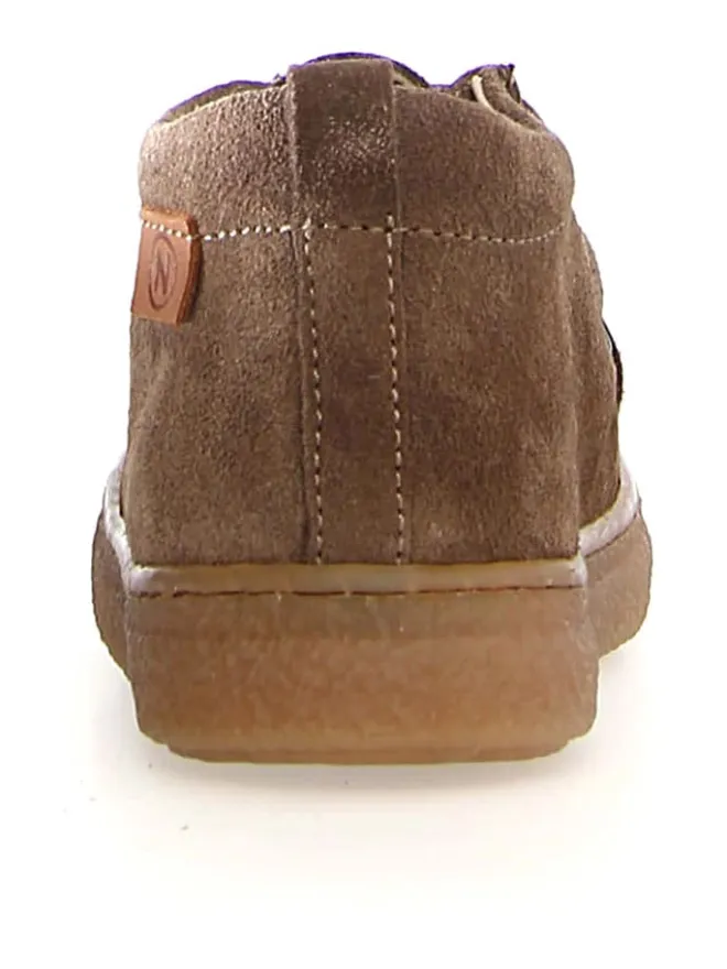 Leder-Schnürschuhe "Kasden" in Dunkelbraun>Naturino