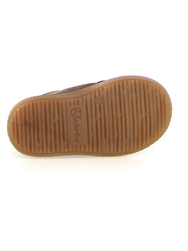 Leder-Schnürschuhe "Kasden" in Dunkelbraun>Naturino