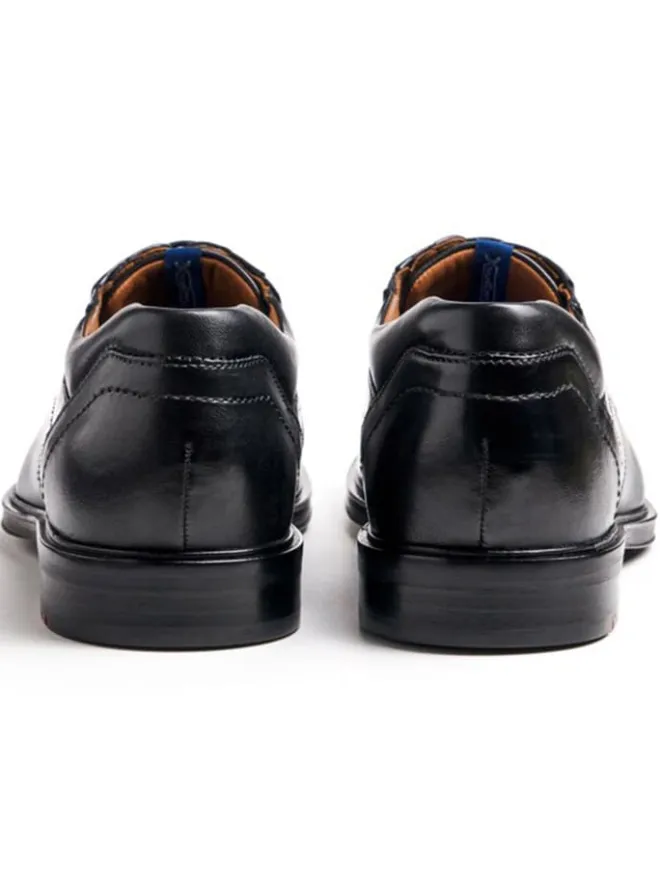 Leder-Schnürschuhe "Kos" in Schwarz>LLOYD