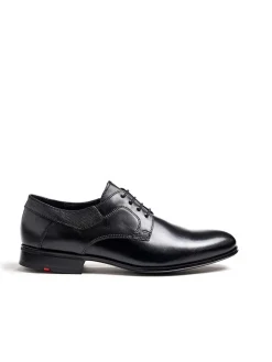 Leder-Schnürschuhe 