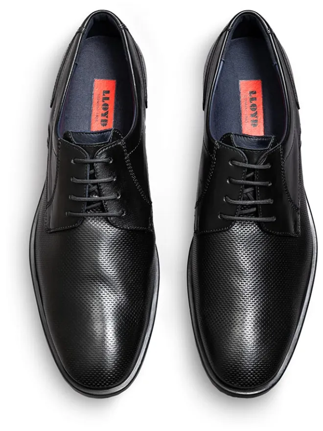 LLOYD Schnürschuhe^Leder-Schnürschuhe "Lance" in Schwarz