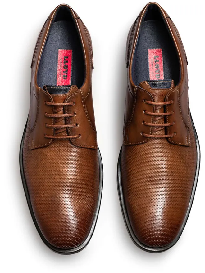 LLOYD Schnürschuhe^Leder-Schnürschuhe "Lance" in Braun
