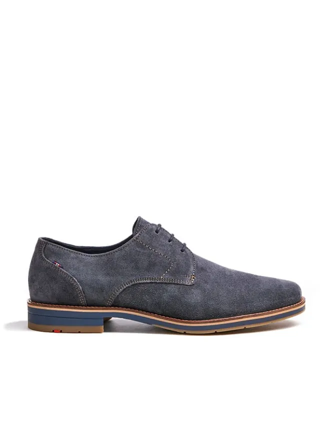 LLOYD Schnürschuhe^Leder-Schnürschuhe "Langston" in Grau