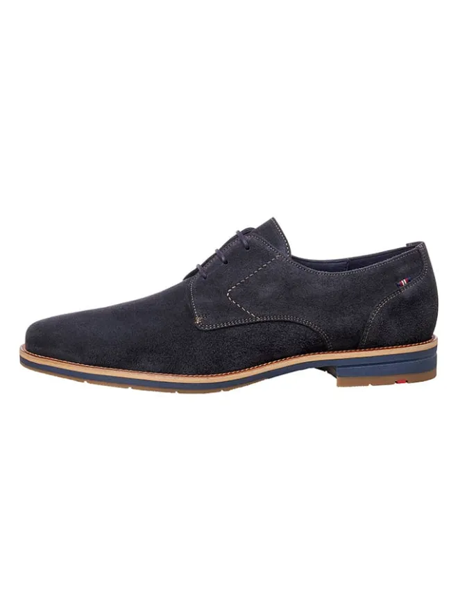 LLOYD Schnürschuhe^Leder-Schnürschuhe "Langston" in Grau