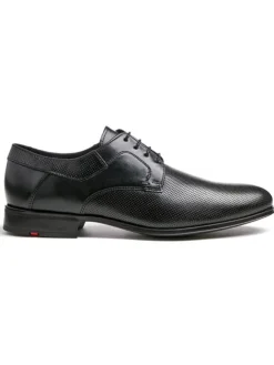 Leder-Schnürschuhe "Levin" in Schwarz>LLOYD Discount