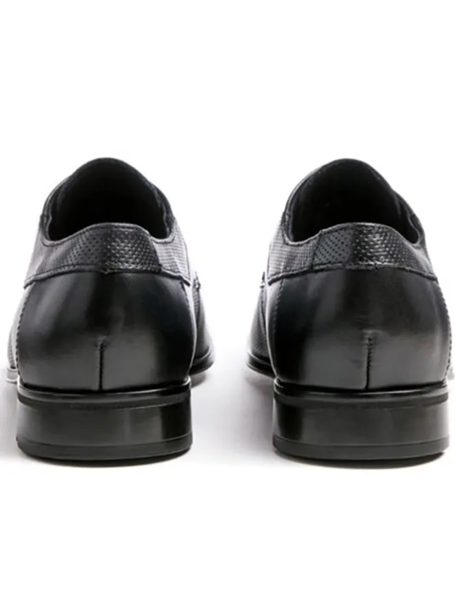 Leder-Schnürschuhe "Levin" in Schwarz>LLOYD Discount