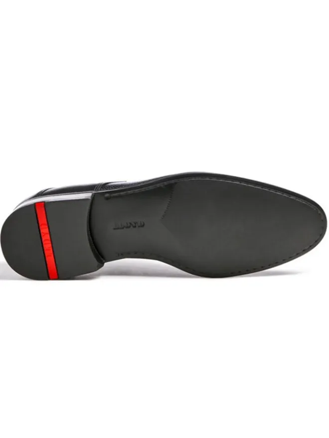 Leder-Schnürschuhe "Levin" in Schwarz>LLOYD Discount