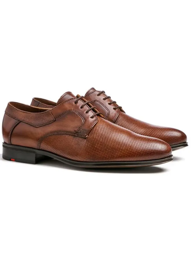 Leder-Schnürschuhe "Levin" in Hellbraun>LLOYD Hot