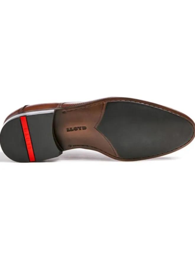 Leder-Schnürschuhe "Levin" in Hellbraun>LLOYD Hot