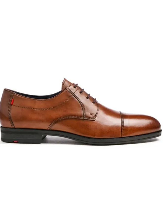Leder-Schnürschuhe "Lias" in Hellbraun>LLOYD New