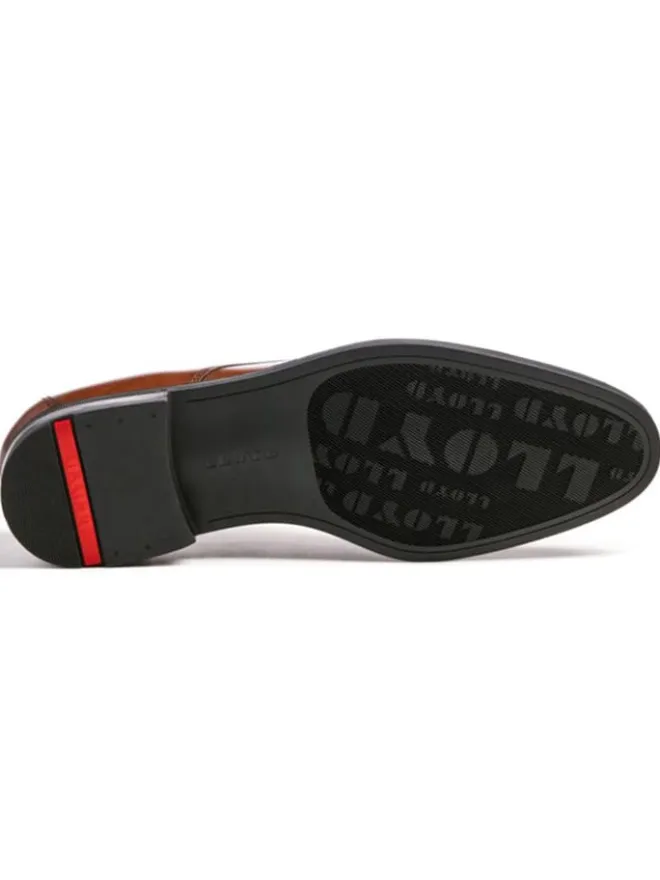 Leder-Schnürschuhe "Lias" in Hellbraun>LLOYD New