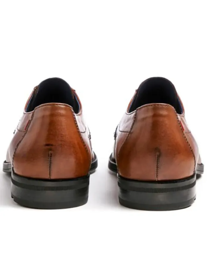 Leder-Schnürschuhe "Lias" in Hellbraun>LLOYD New