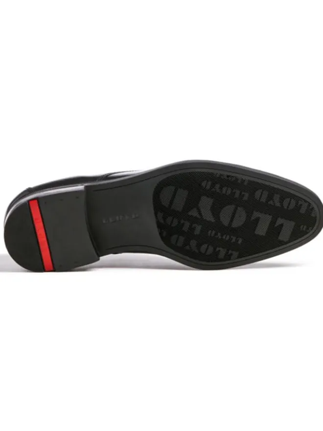Leder-Schnürschuhe "Lias" in Schwarz>LLOYD Clearance