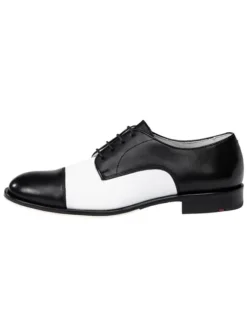 Leder-Schnürschuhe 