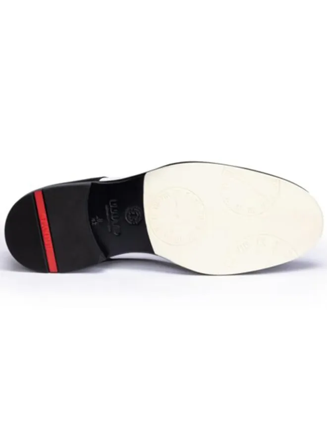 Leder-Schnürschuhe "Liston" in Schwarz/ Weiß>LLOYD Hot