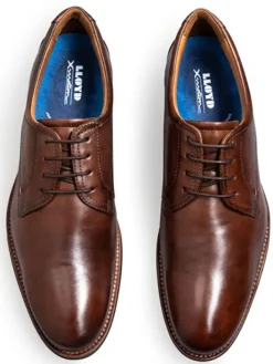 Leder-Schnürschuhe 
