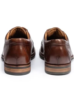 Leder-Schnürschuhe 