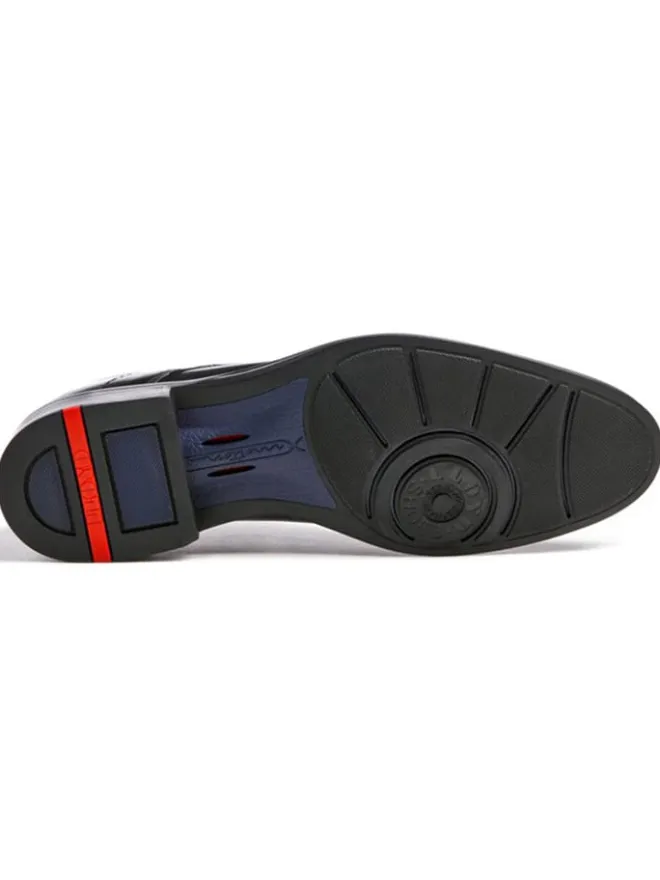 Leder-Schnürschuhe "Milan" in Schwarz>LLOYD Best