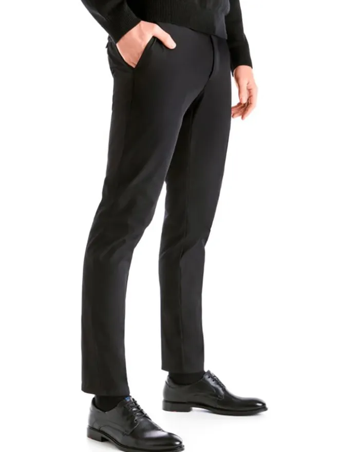 Leder-Schnürschuhe "Milan" in Schwarz>LLOYD Best