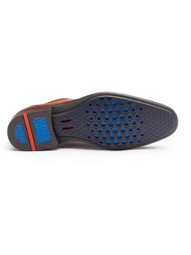 LLOYD Schnürschuhe^Leder-Schnürschuhe "Monty" in Hellbraun
