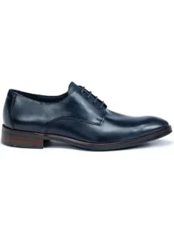 Leder-Schnürschuhe "Odil" in Dunkelblau>LLOYD Sale