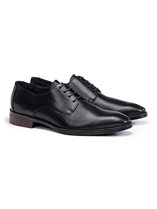 Leder-Schnürschuhe "Ohio" in Schwarz>LLOYD Outlet