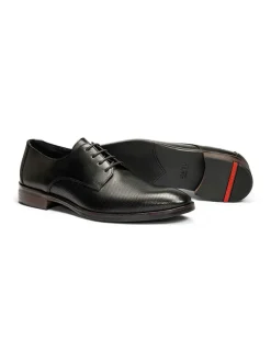 Leder-Schnürschuhe "Ohio" in Schwarz>LLOYD Outlet