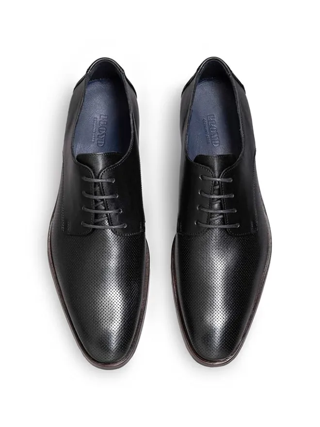 Leder-Schnürschuhe "Ohio" in Schwarz>LLOYD Outlet