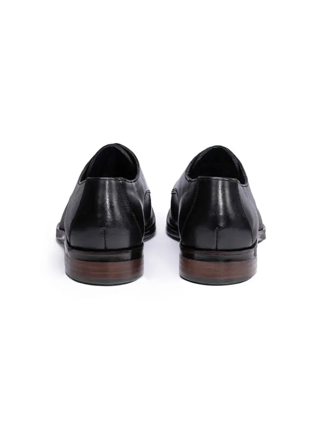 Leder-Schnürschuhe "Ohio" in Schwarz>LLOYD Outlet