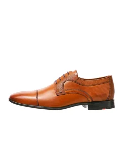Leder-Schnürschuhe 