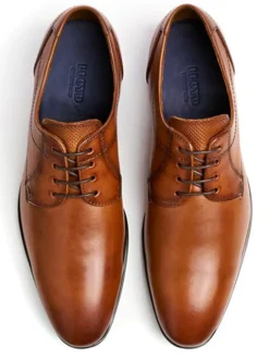 Leder-Schnürschuhe 