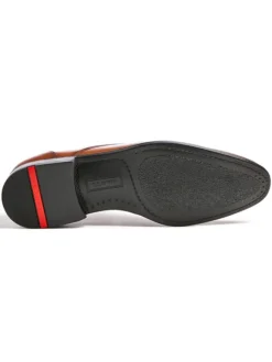 Leder-Schnürschuhe 