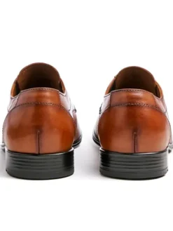 Leder-Schnürschuhe 