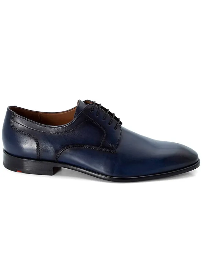Leder-Schnürschuhe "Pados" in Dunkelblau>LLOYD Outlet