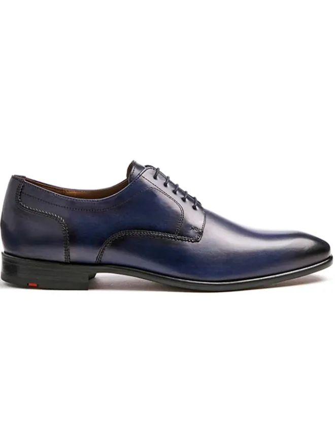 Leder-Schnürschuhe "Pados" in Dunkelblau>LLOYD Outlet