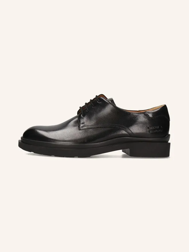 MELVIN & HAMILTON Schnürschuhe^Leder-Schnürschuhe "Ron 6" in Schwarz