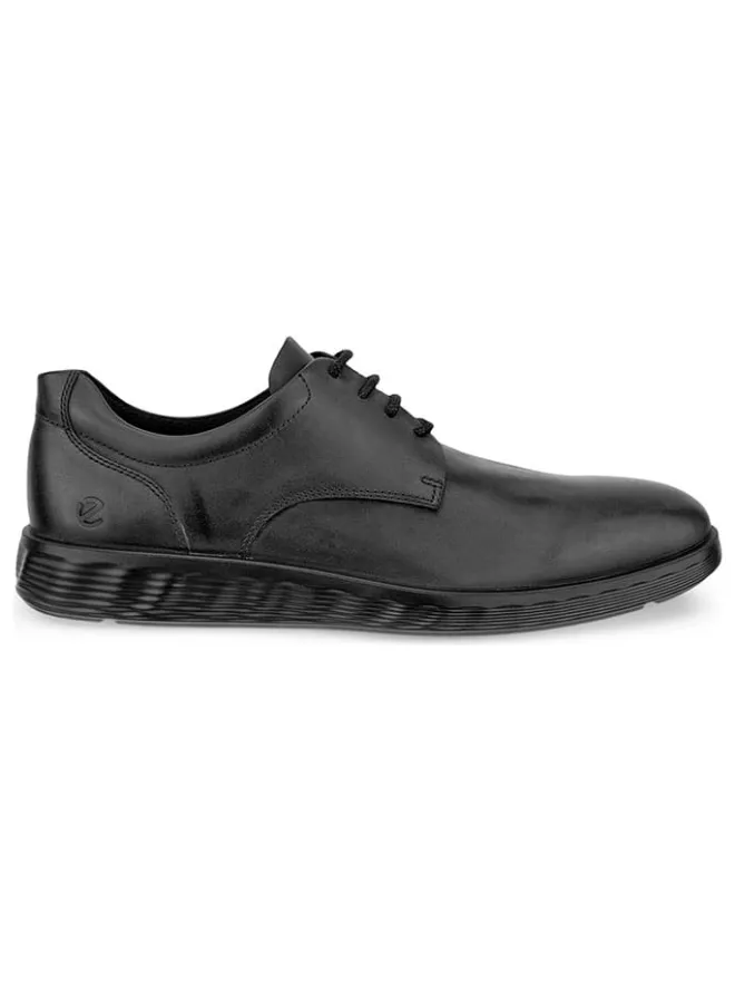 Ecco Schnürschuhe^Leder-Schnürschuhe "S Lite Hybrid" in Schwarz