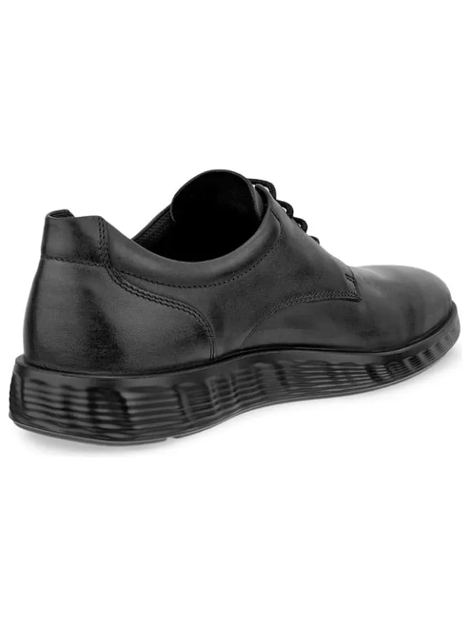 Ecco Schnürschuhe^Leder-Schnürschuhe "S Lite Hybrid" in Schwarz