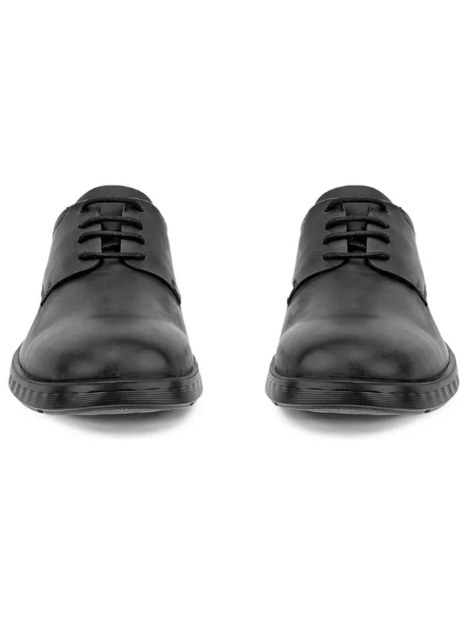 Ecco Schnürschuhe^Leder-Schnürschuhe "S Lite Hybrid" in Schwarz