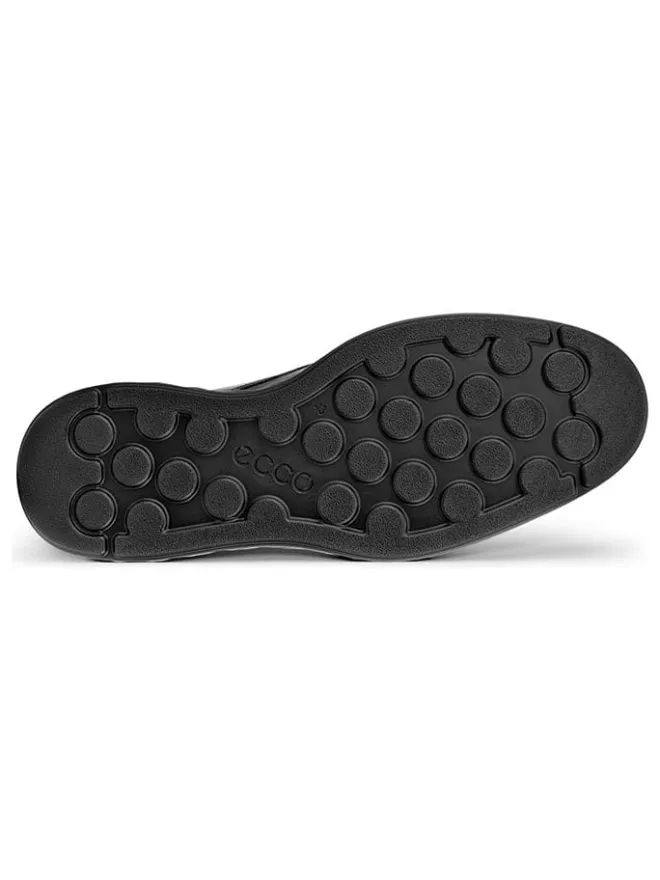 Ecco Schnürschuhe^Leder-Schnürschuhe "S Lite Hybrid" in Schwarz