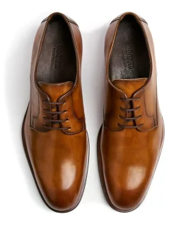 Leder-Schnürschuhe 